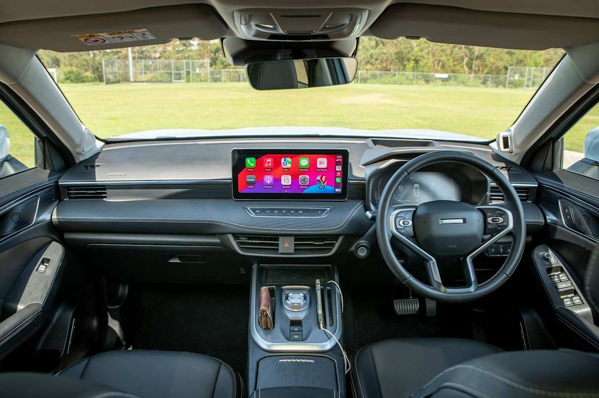 The cabin is spacious and practical. (Image: Tom White)