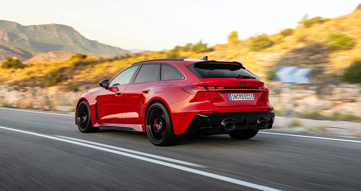 Phwoah PHEV! 2026 Audi RS5 sedan and Avant wagon uncovered as plug-in hybrid performance car rivals to BMW M3, Mercedes-Benz C63 | CarsGuide