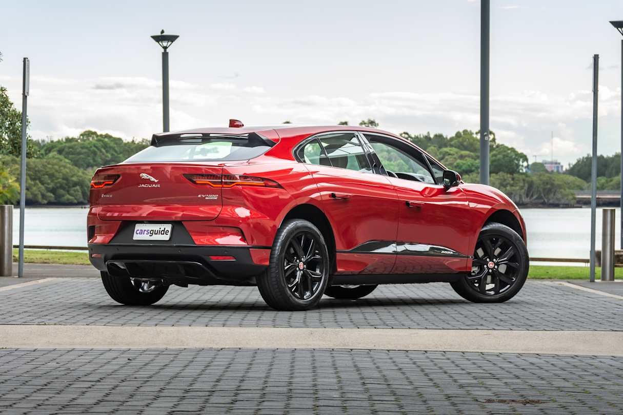 The rear of the I-Pace says hatchback more than SUV.