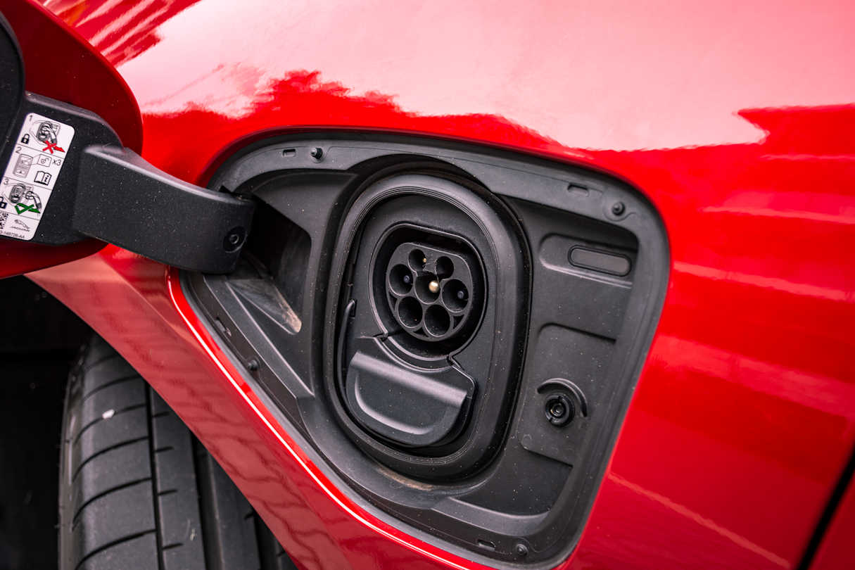 The I-Pace uses a European-standard Type2 Mennekes charging port.