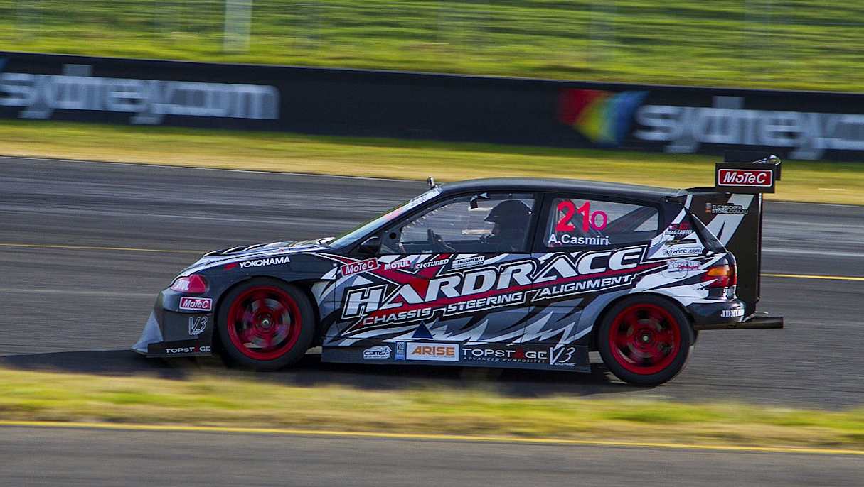 The JDM Yard / Hardrace Civic proves you don't need the latest chassis to be a winner. (image credit: World Time Attack)