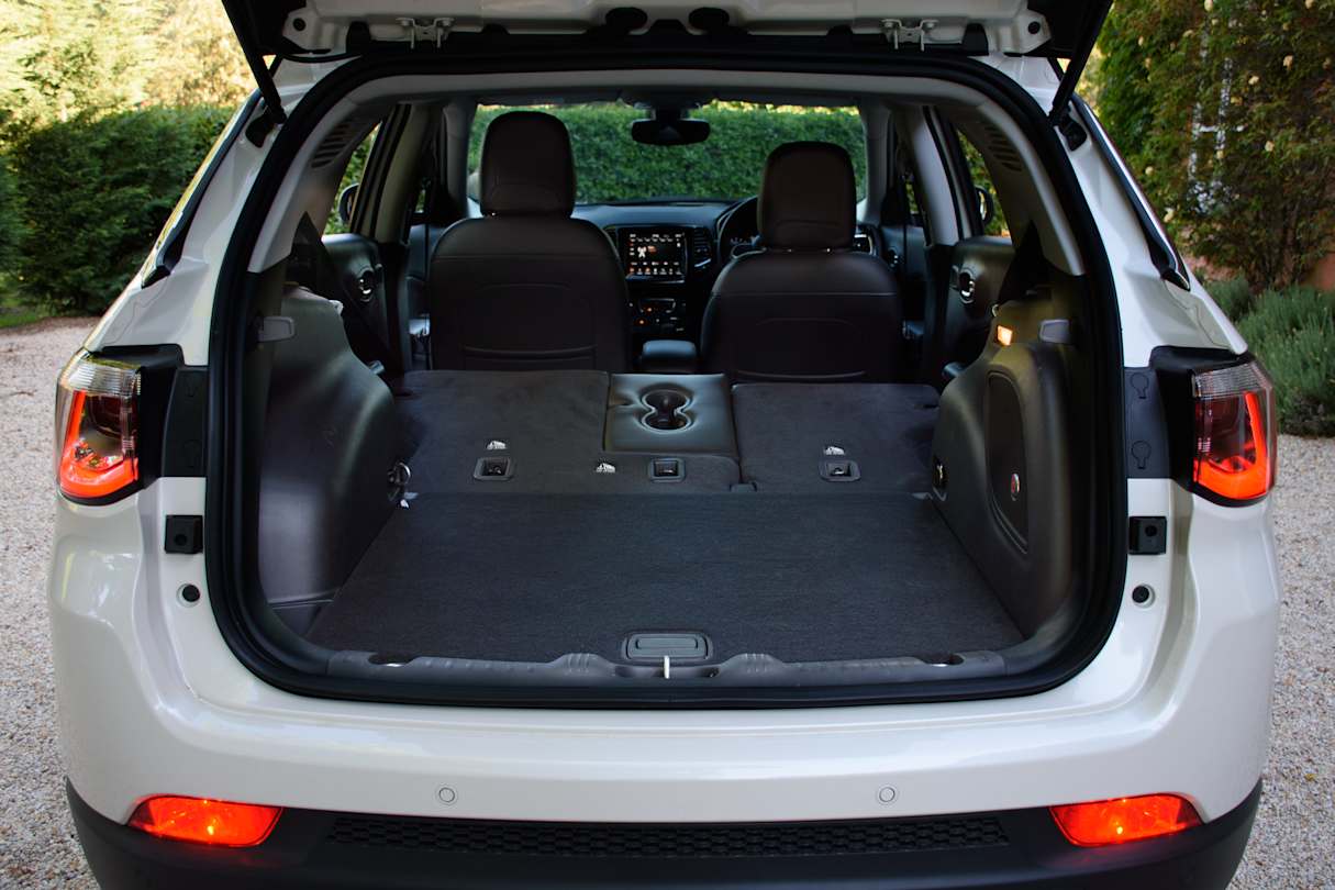 Jeep does not provide an official measure for the boot with the seats down, but suffice to say it was quite roomy. (image credit: Tom White)