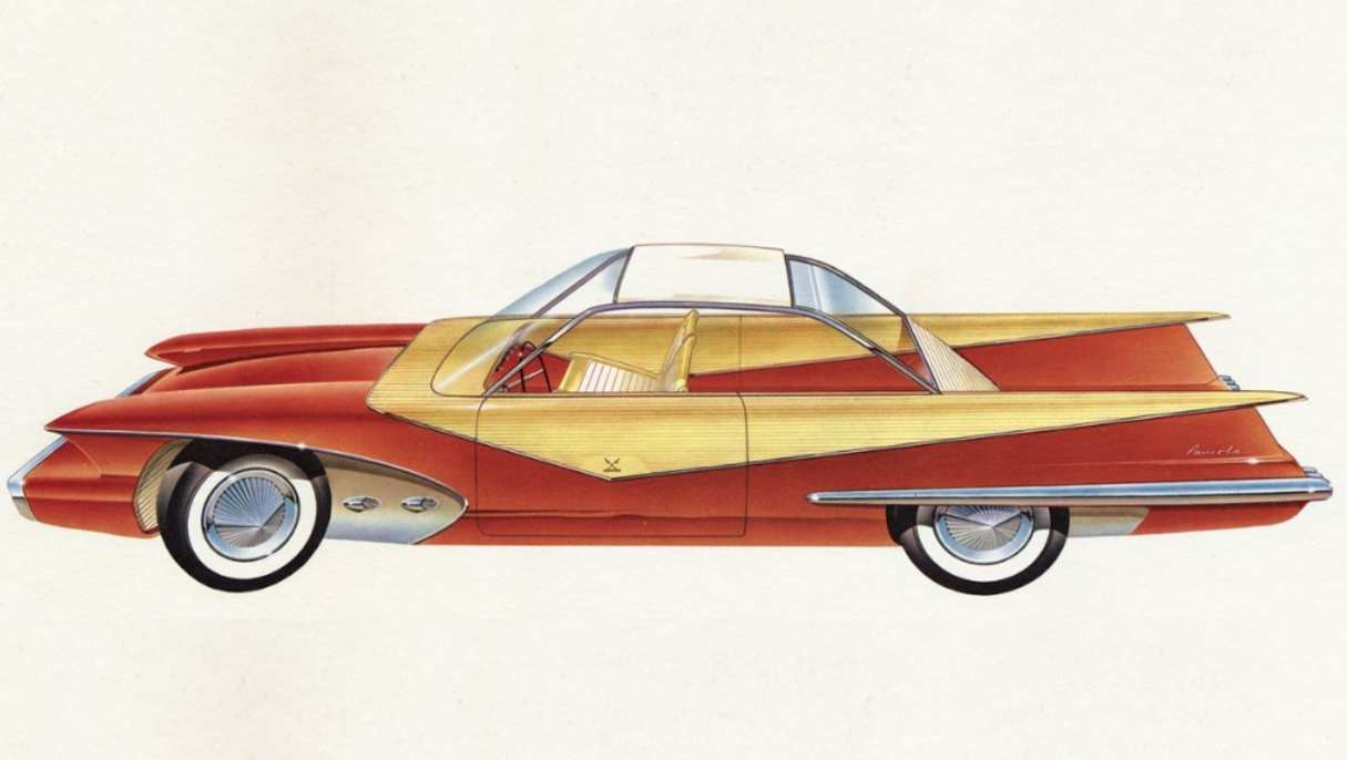 The ~1958 Kaiser Panole - Sounds like a kind of pasta.
