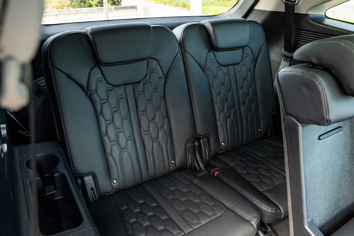 As for the third row, I’m pleased to report you can legitimately fit an adult my 182cm (6'0