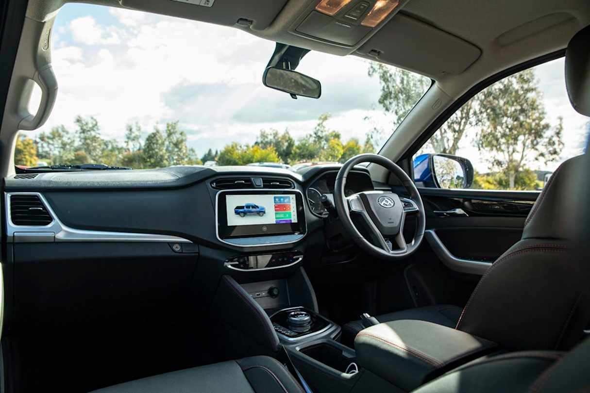 Inside is a 10.25-inch multimedia touchscreen with Apple CarPlay connectivity. (Image: Tom White)