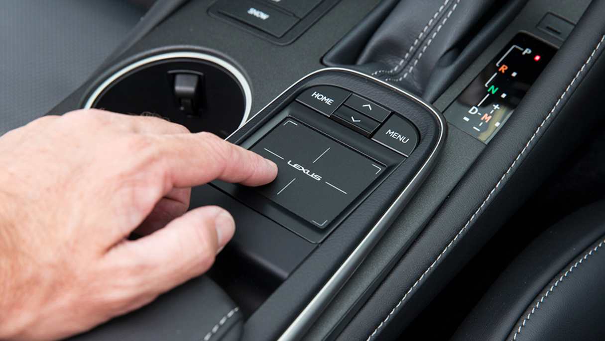 Lexus&#039; Remote Touch interface.