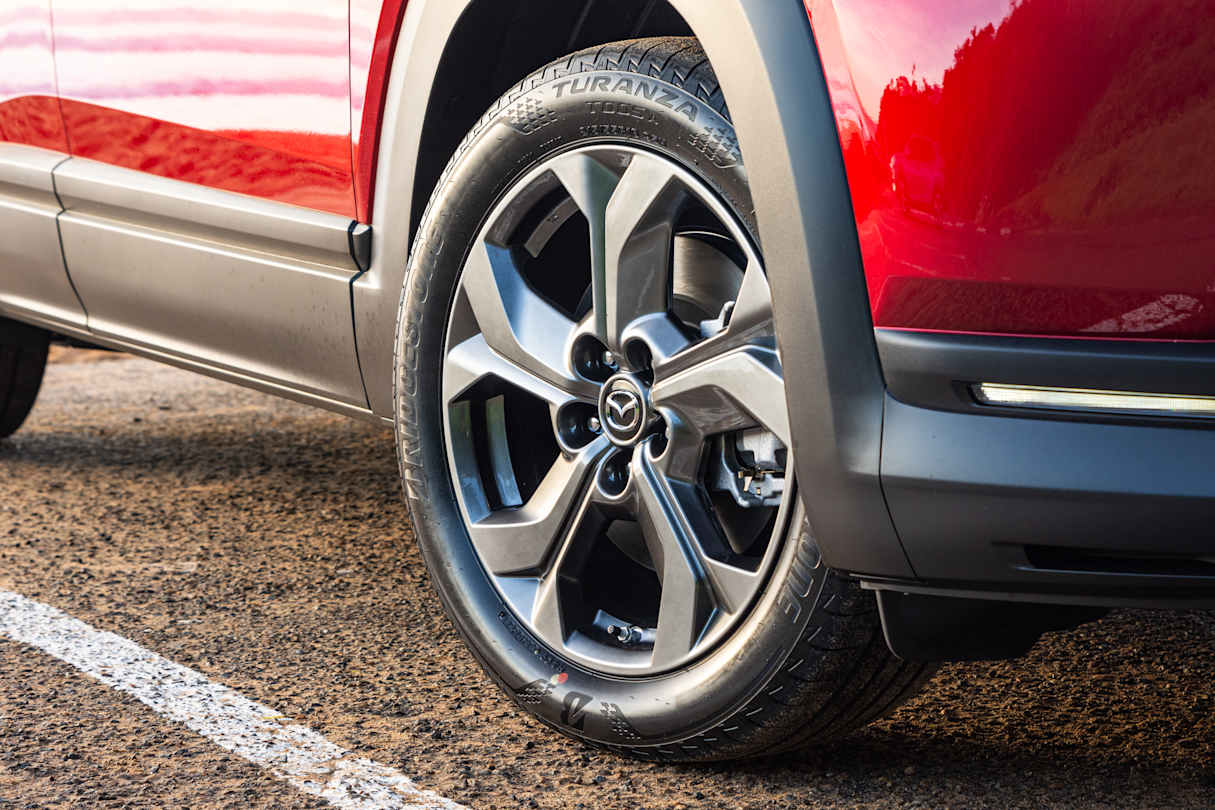 Stuff you’ll get out of the box includes 18-inch alloy wheels. (image: Tom White)