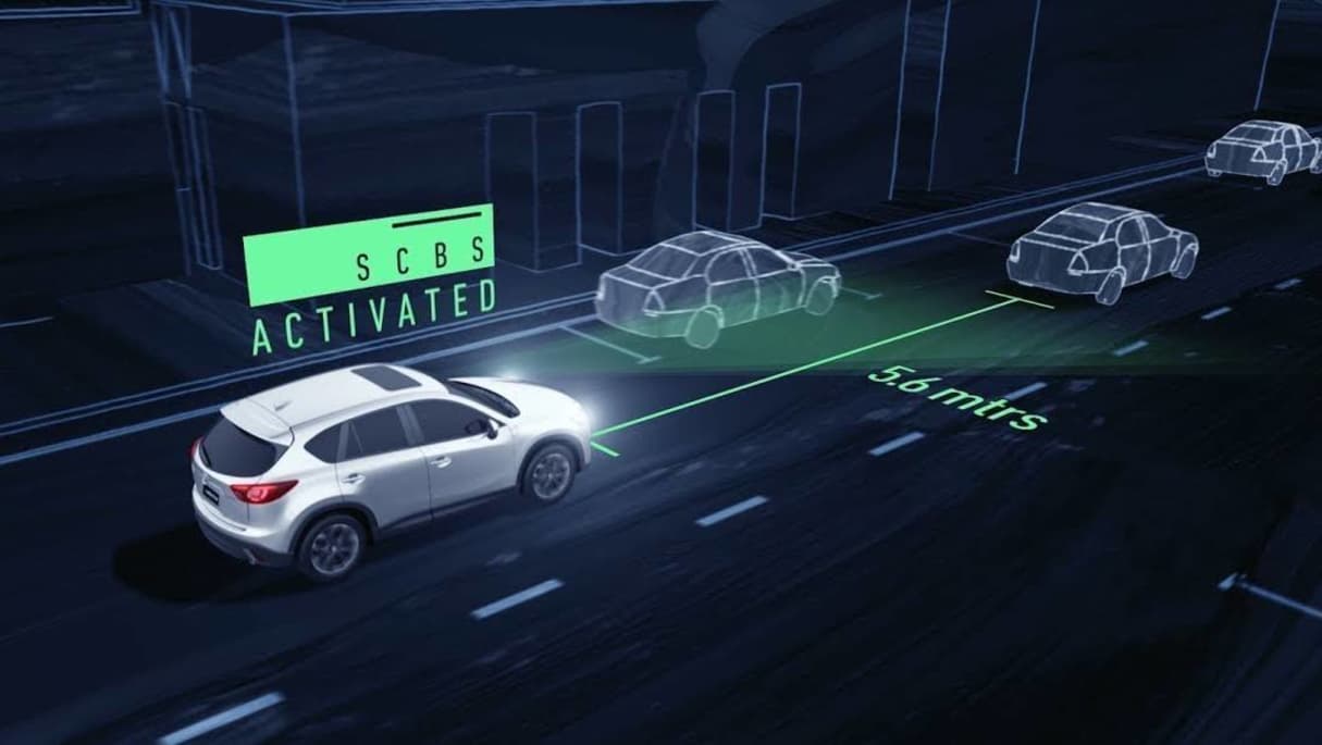 Most Mazda models are now fitted with low-speed AEB as standard. Only higher variants or more expensive models have freeway-speed AEB.