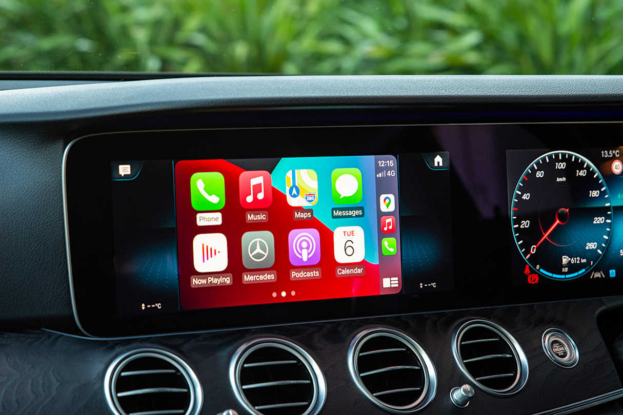 It comes with Android Auto and Apple CarPlay connectivity. (image: Tom White)
