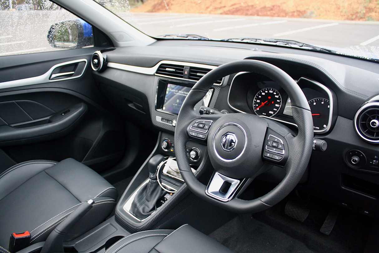 The interior appears nice on first impression.