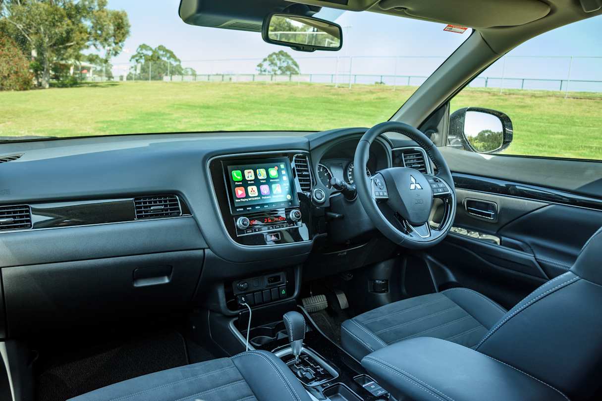 Plain design aside, the practicality of this Mitsubishi is great.