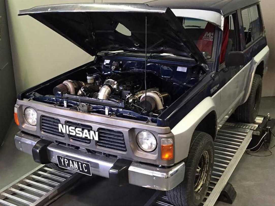 This patrol would dig it's own grave with all that torque. (image credit: LS the world)