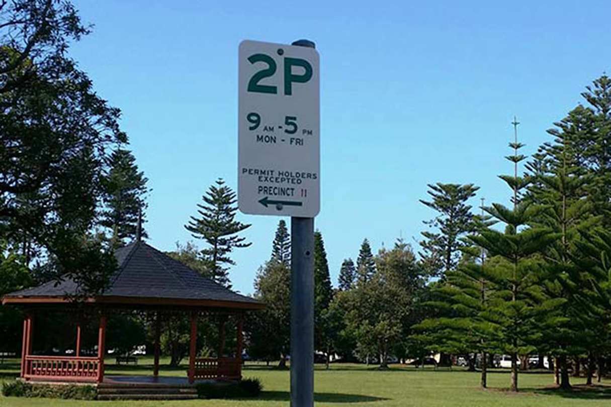 You being hit for 3 and two points for parking in a no-parking zone. (image credit: Newcastle City Council)