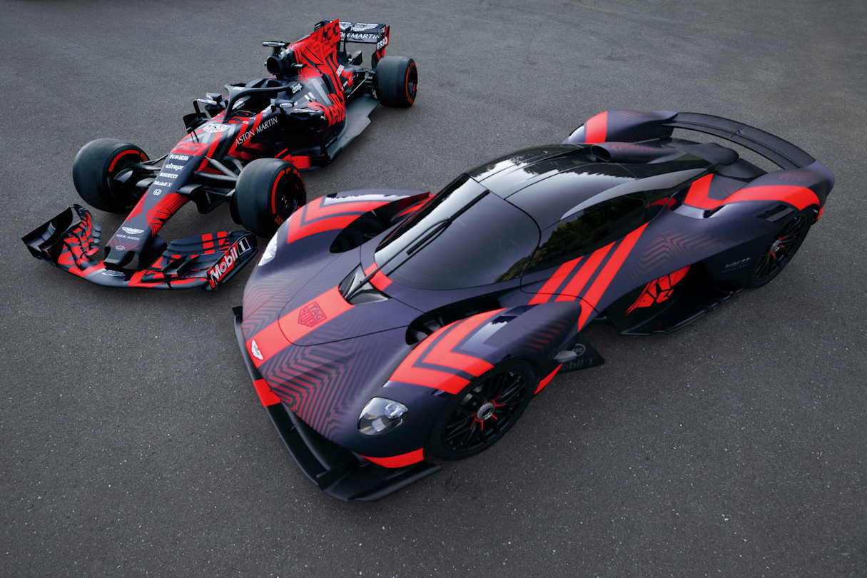 Aston Martin and the Red Bull F1 team joined forces to build the Valkyrie.