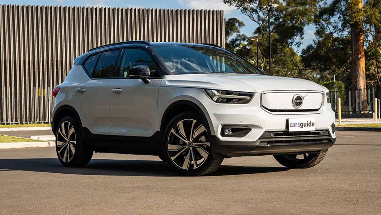 The Volvo CX40 Recharge is priced from ,990. (Image: Tom White)