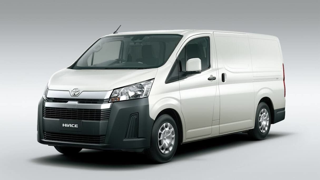 The incoming Toyota HiAce also earned a full five star rating.