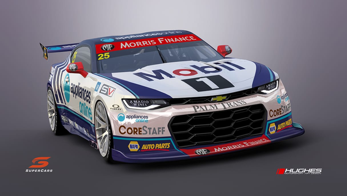 The Chevrolet Camaro will replace the Holden ZB Commodore halfway through the 2022 season.
