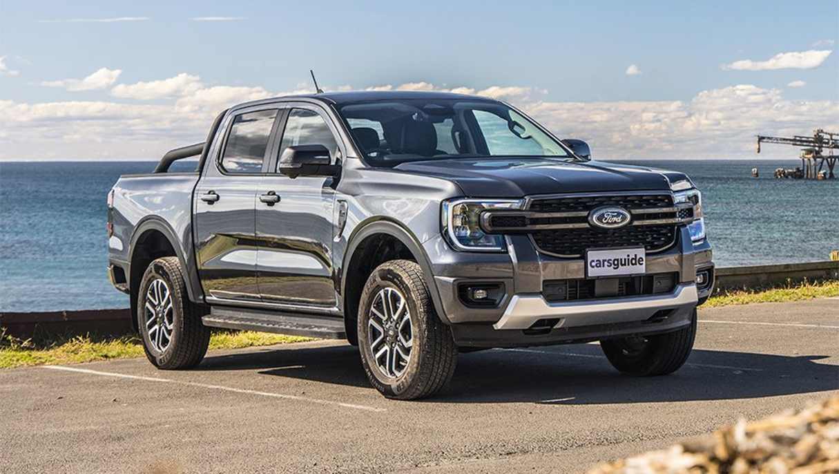 The Ford Ranger came in first place with 5661 sales. (Image: Glen Sullivan)