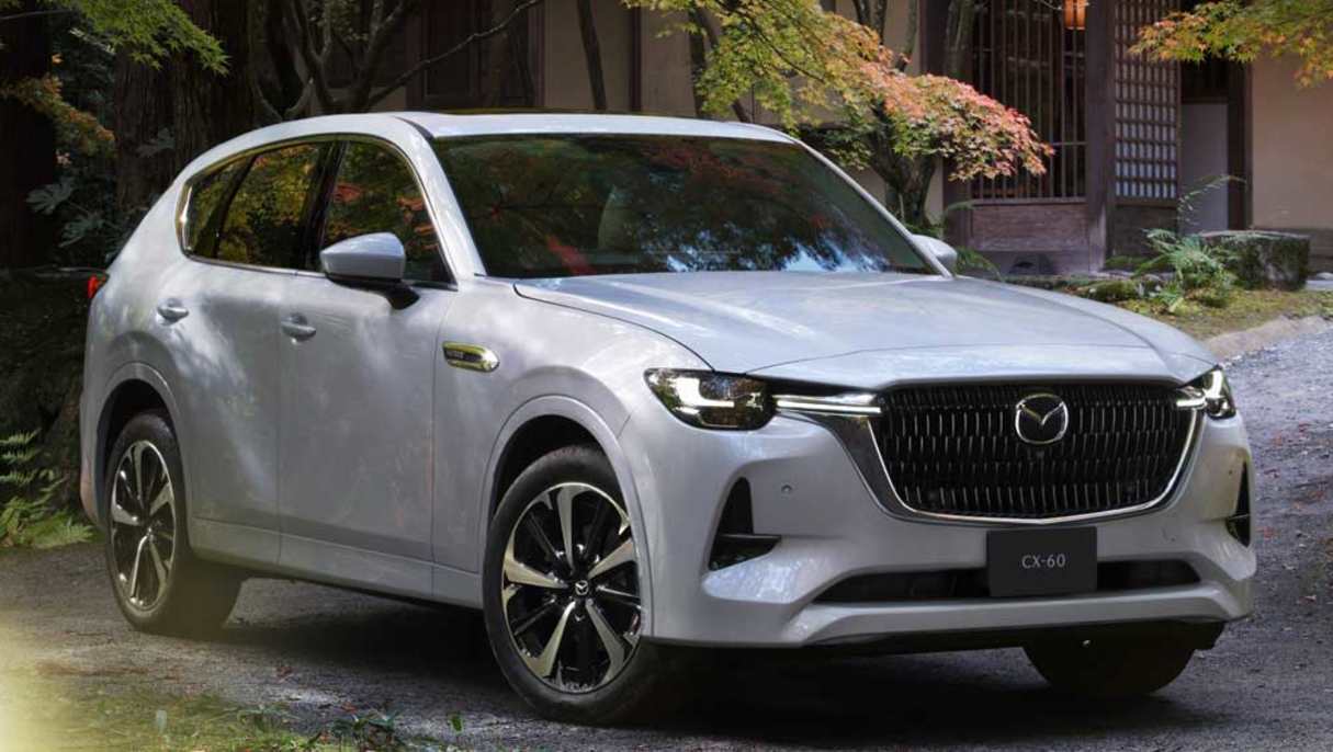 The CX-60 is priced to compete against the likes of the Audi Q5, BMW X3 and Mercedes-Benz GLB.