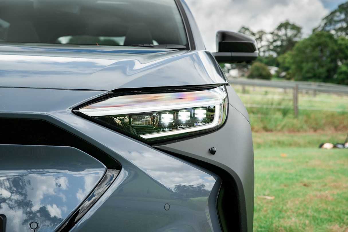 The light designs are also slightly different from its Toyota sister vehicle. (Image: Tom White)