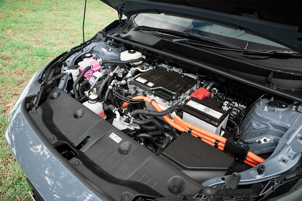 The Solterra is only offered in a single layout, a dual-motor system delivering a combined 160kW/337Nm. (Image: Tom White)