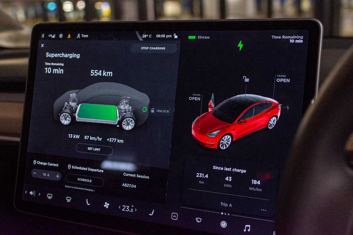 The Model 3 has an official/combined energy consumption figure of 13.1kWh/100km.