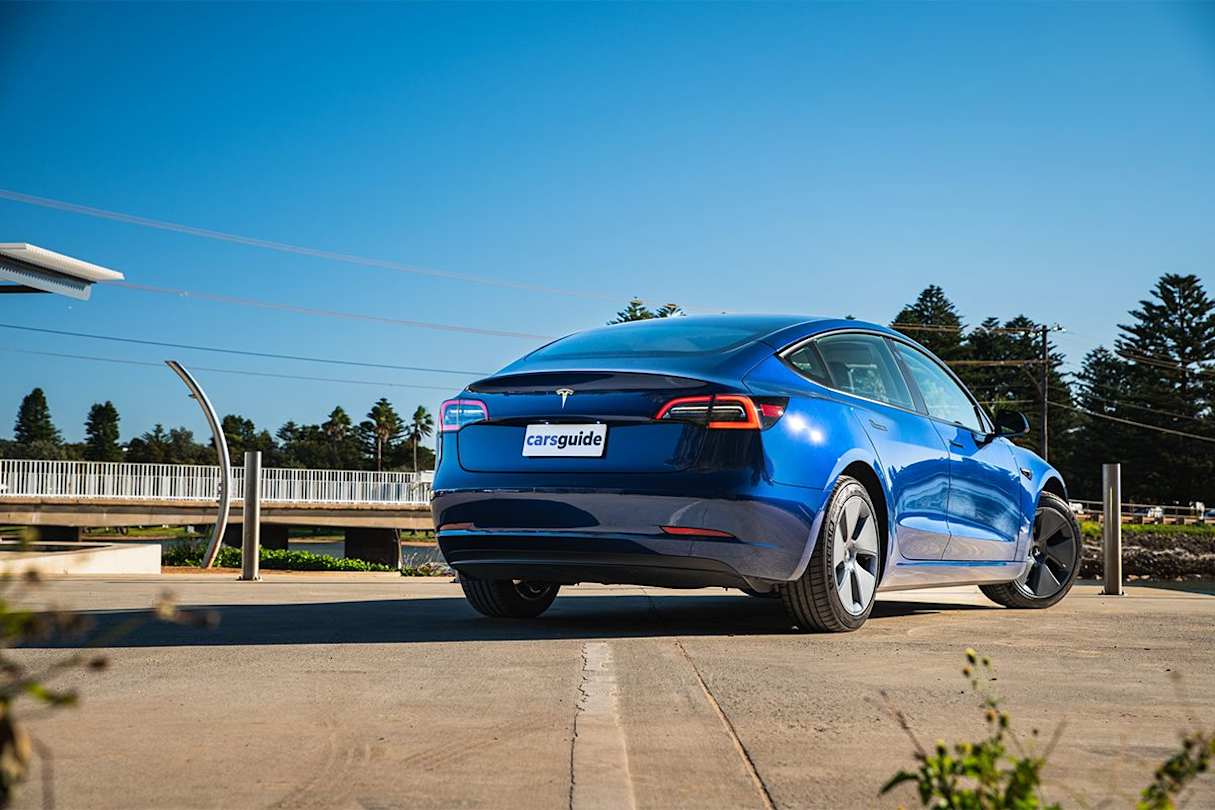 One advantage the Model Y does get is ride height. (Image: Tom White)