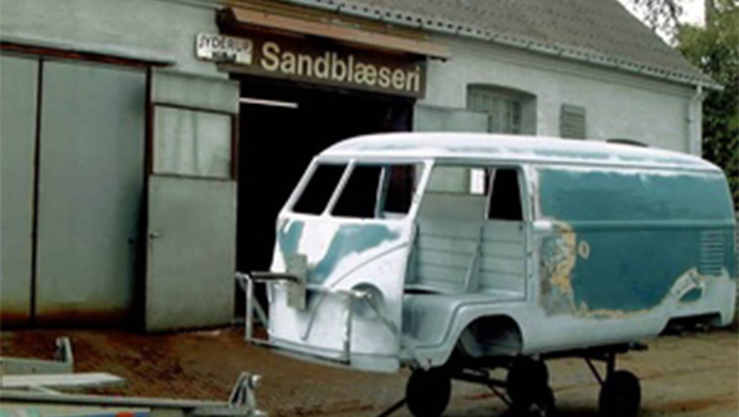 This particular vehicle is known as Miss Sofie, and it was restored from the tyres to the turret in 2000 - and it took until 2003 for the job to be completed.