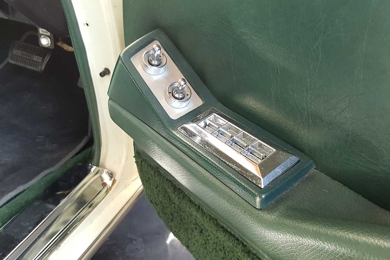 The Roadpacer received remote side mirror controls, which weren&#039;t available on our local HJ Holdens. (image credit: Malcolm Flynn)