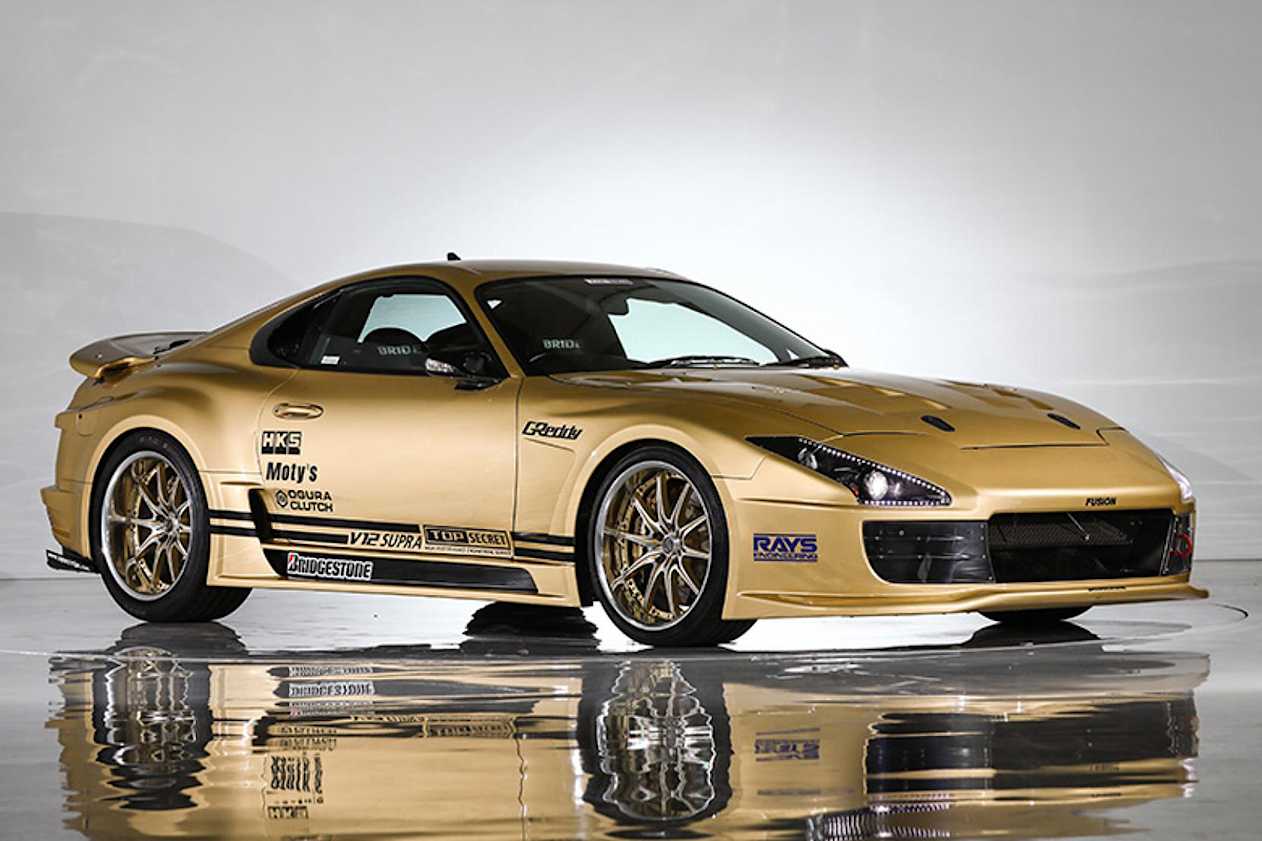 &quot;Smokey&quot; Nagata&#039;s shop Top Secret are the madmen behind this Mark 4 Toyota Supra. (image credit: Top Gear)