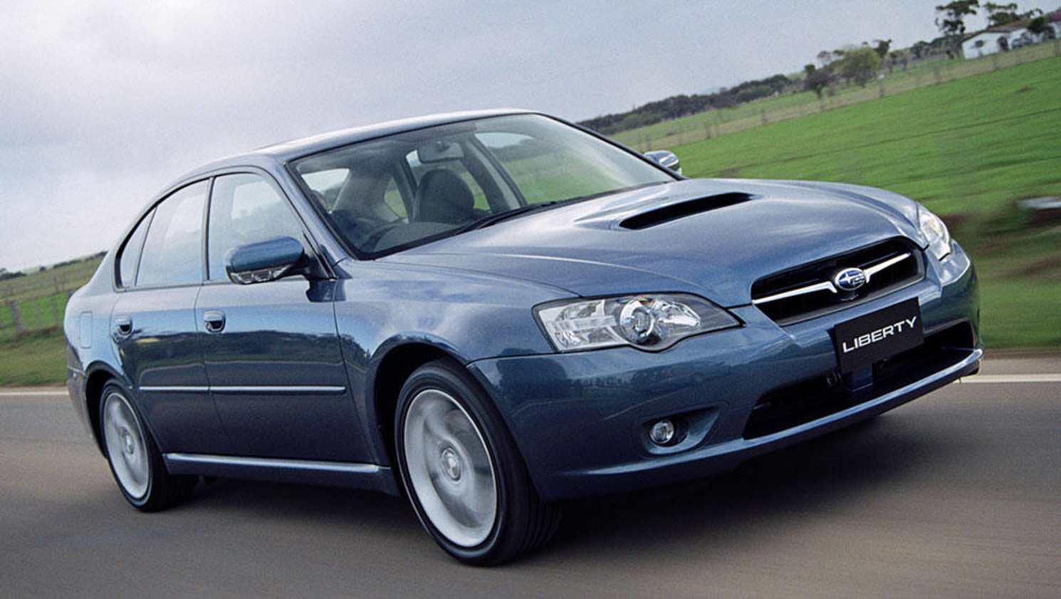 2004 Subaru Liberty GT.