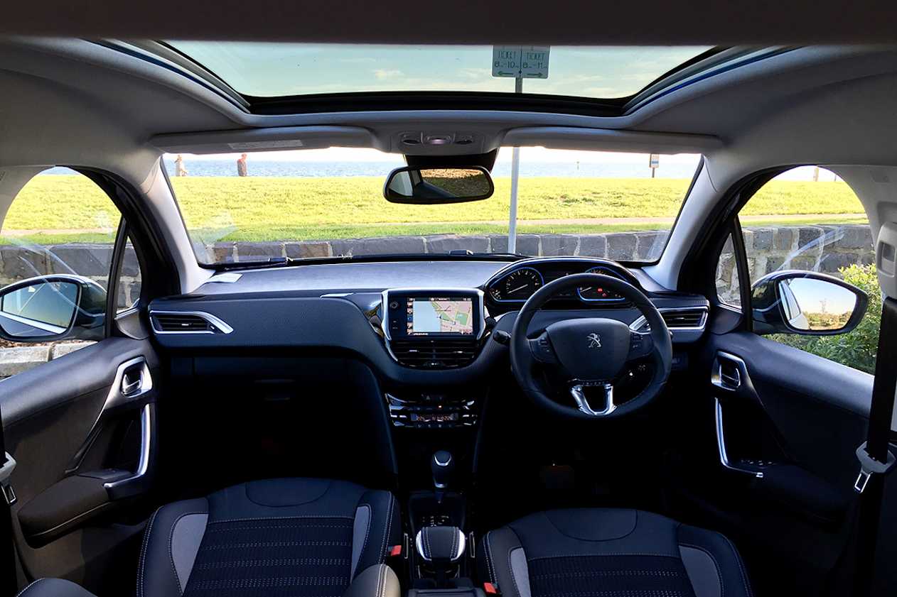 Visibility out the front and rear of the 2008 is good. (Image credit: Richard Berry)