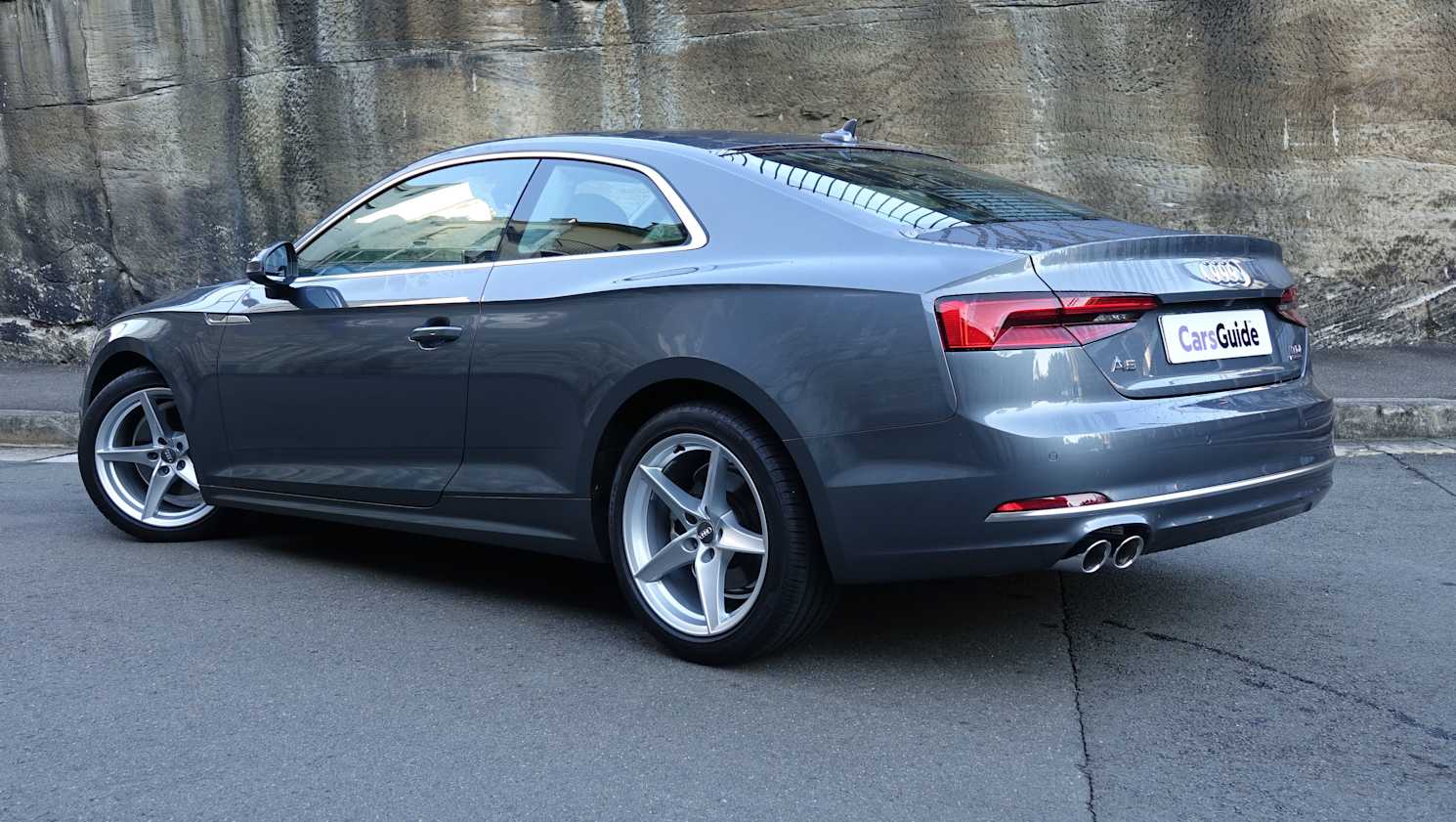 More angular rear three quarter panels delivers a confident, muscular stance.