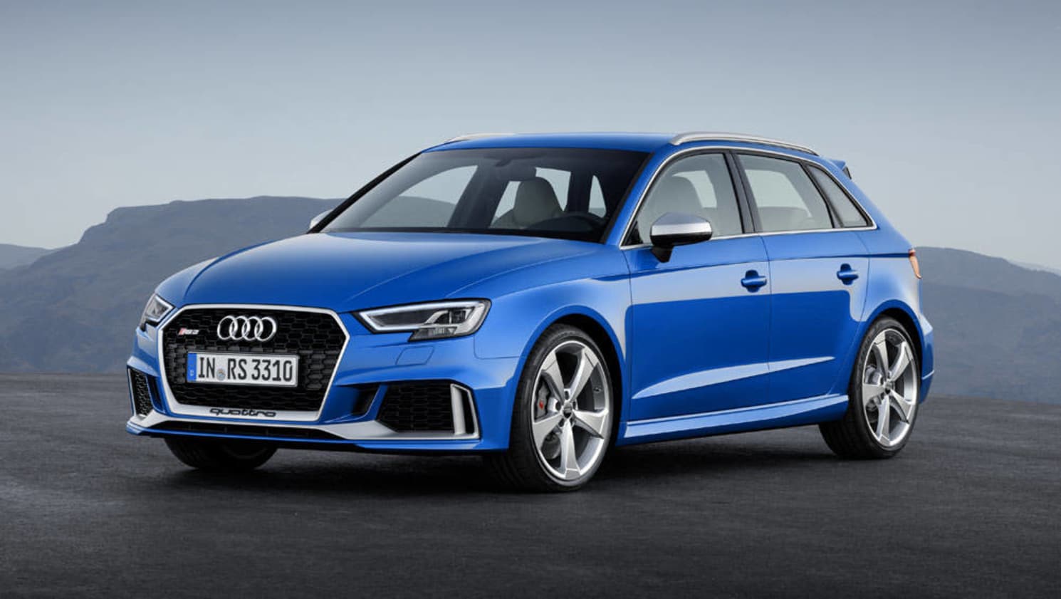 2017 Audi RS3 Sportback.