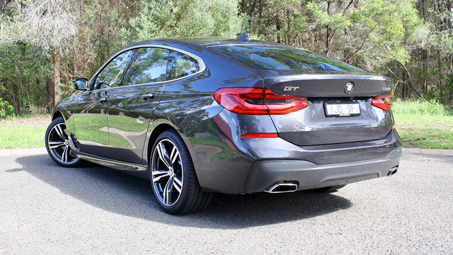 It looks a bit like a BMW X6 that has been rounded off a little and lowered down substantially. (image: Matt Campbell)