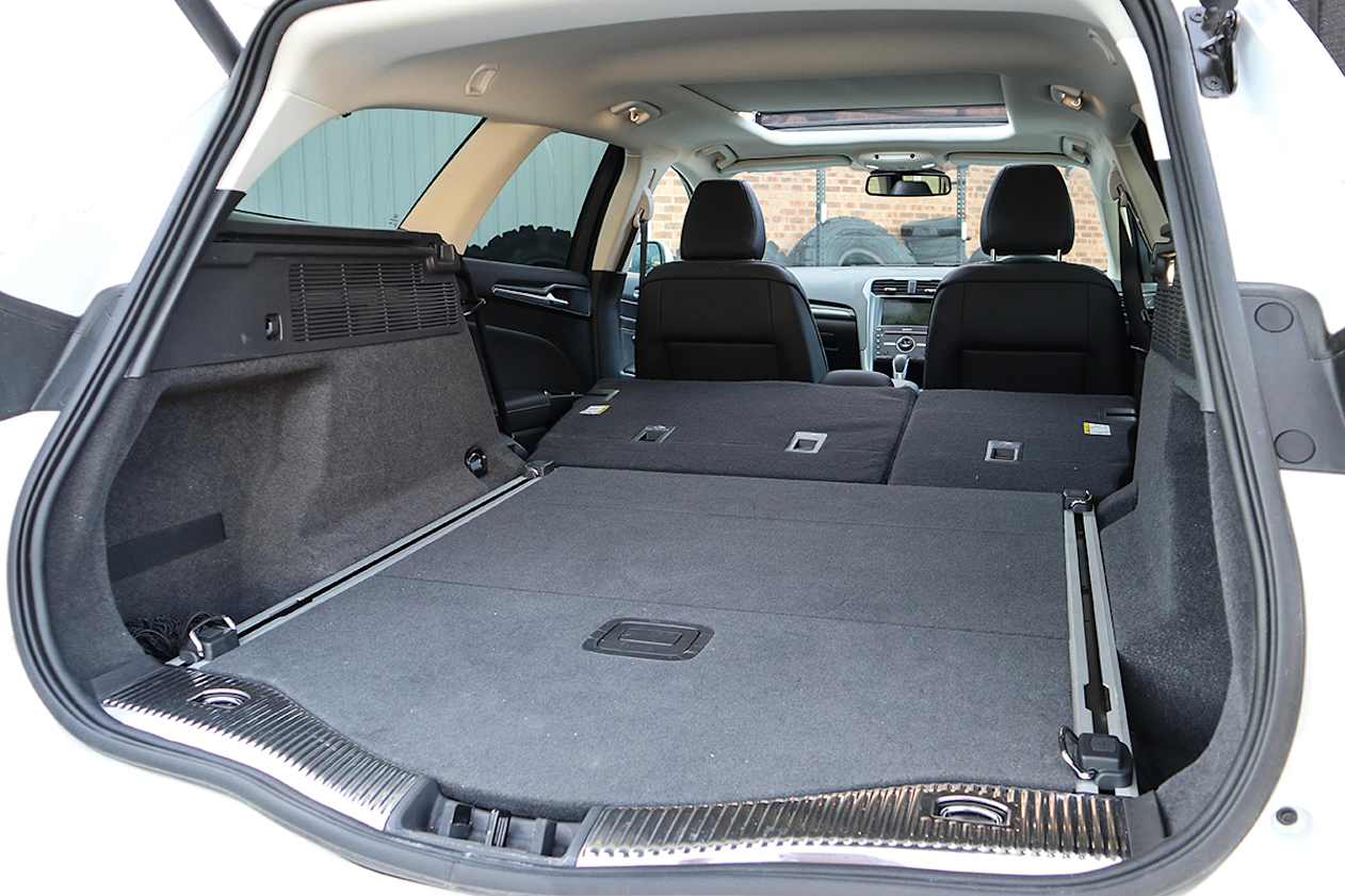 With the seats down there is 1605 litres of space. (image credit: Tim Robson)