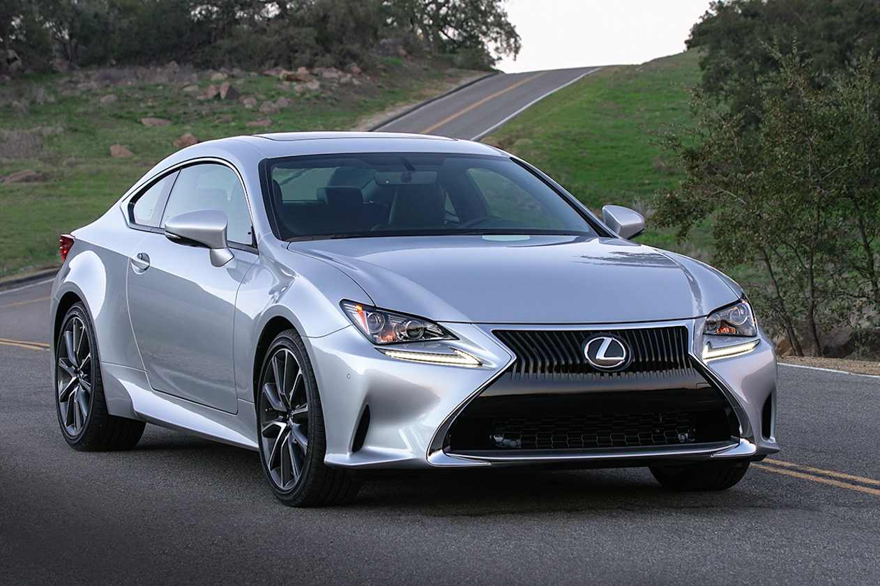 As it is with most of the Lexus range, the RC model comparison is pretty straightforward. (RC300 pictured)