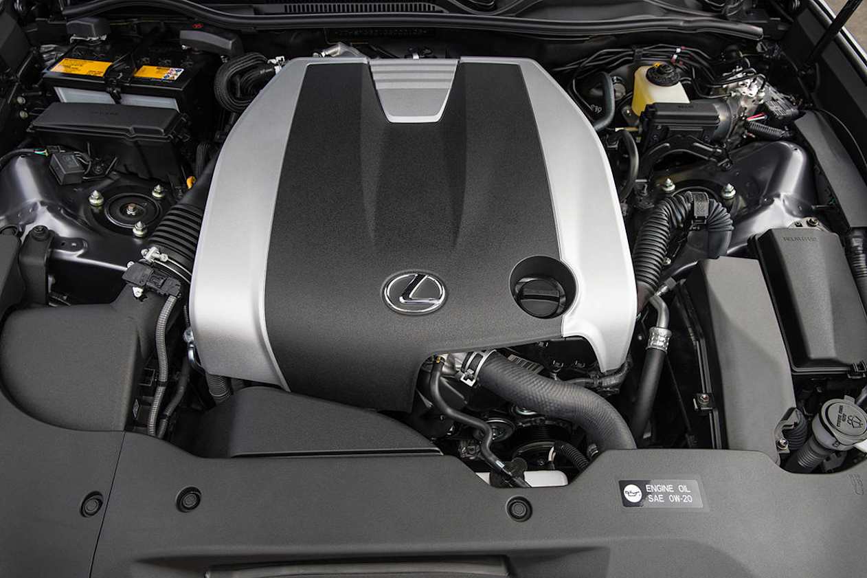 Spring for the 300, and you&#039;ll find a 2.0-litre turbo engine nestled under the bonnet, good for 180kW at 5800rpm and 350Nm at 1650rpm. (RC300 pictured)