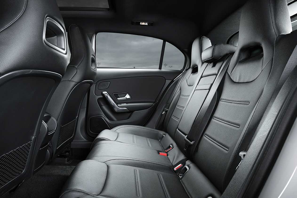 Legroom in the back is not fantastic, but the headroom is.