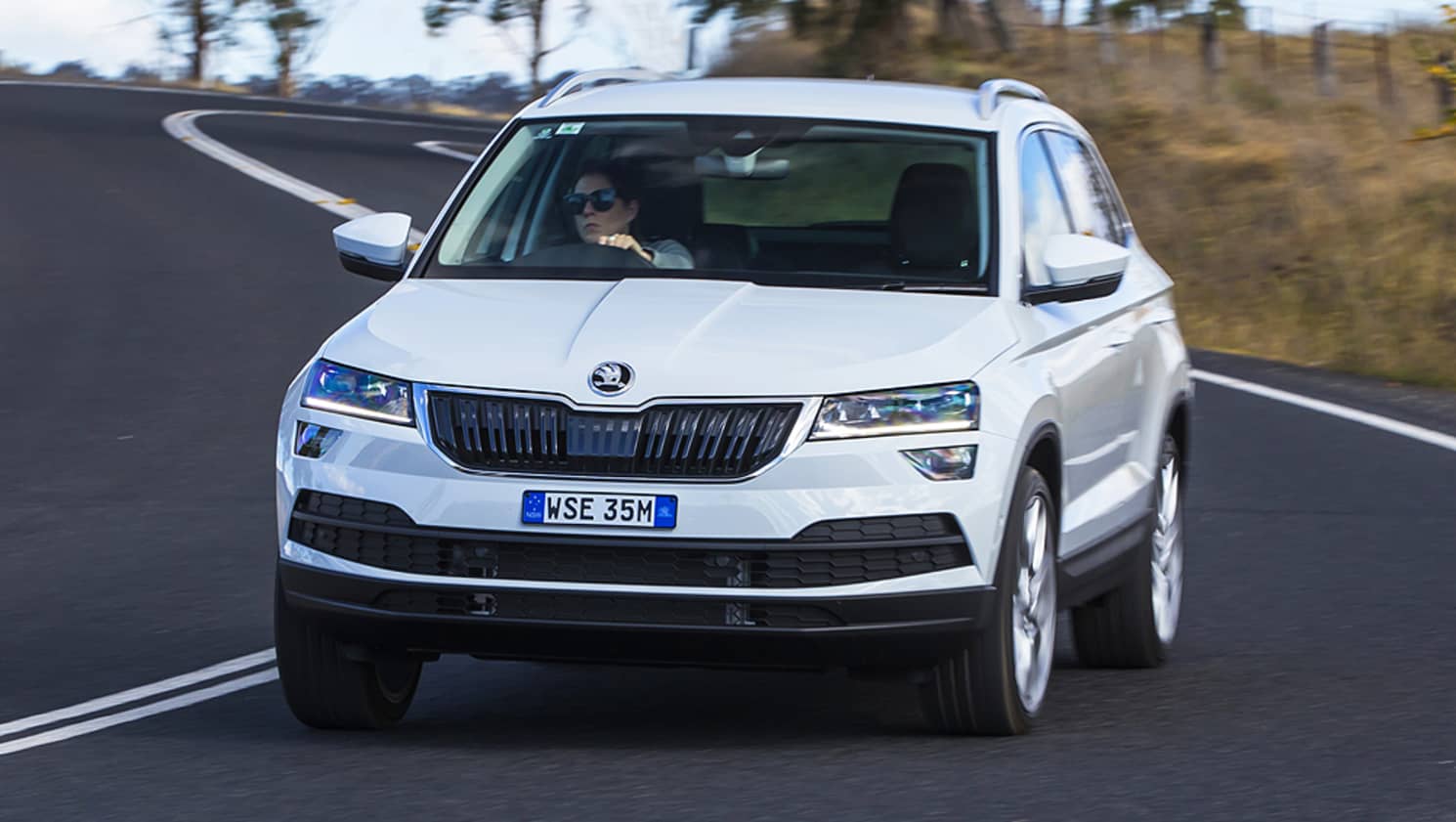 Standard safety gear includes adaptive cruise control, forward collision warning, and low-speed autonomous emergency braking.