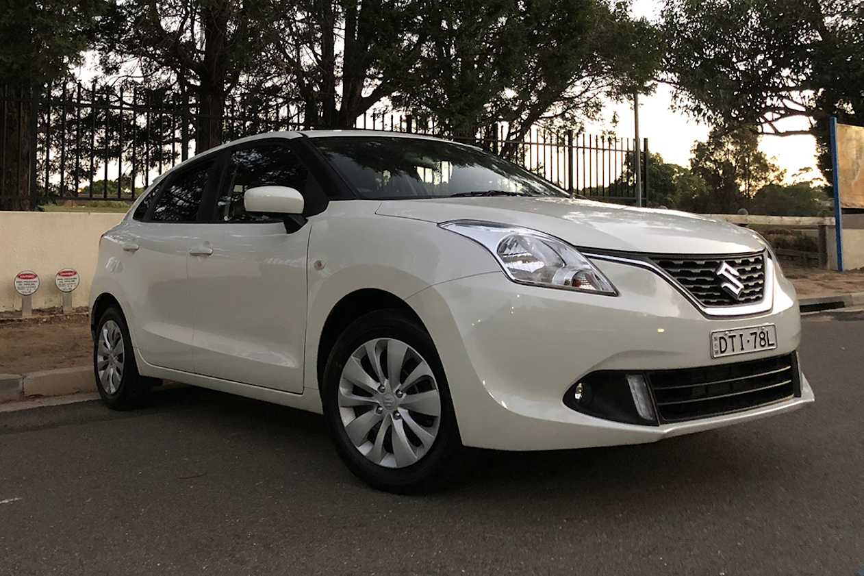 The Suzuki Baleno is finding favour with more buyers than you&#039;d think. (image credit: Andrew Chesterton)