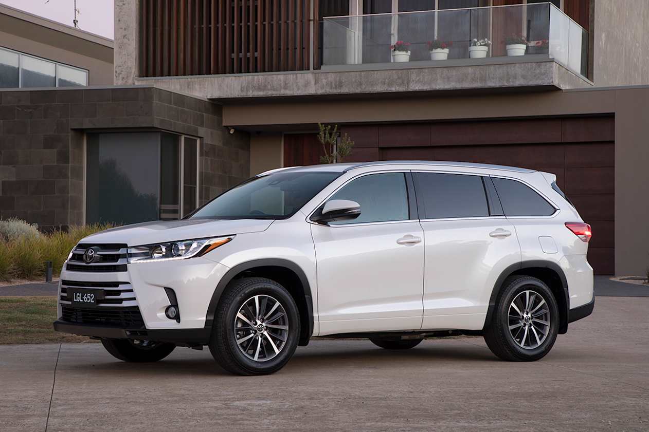 2018 Toyota Kluger. (GXL variant shown)