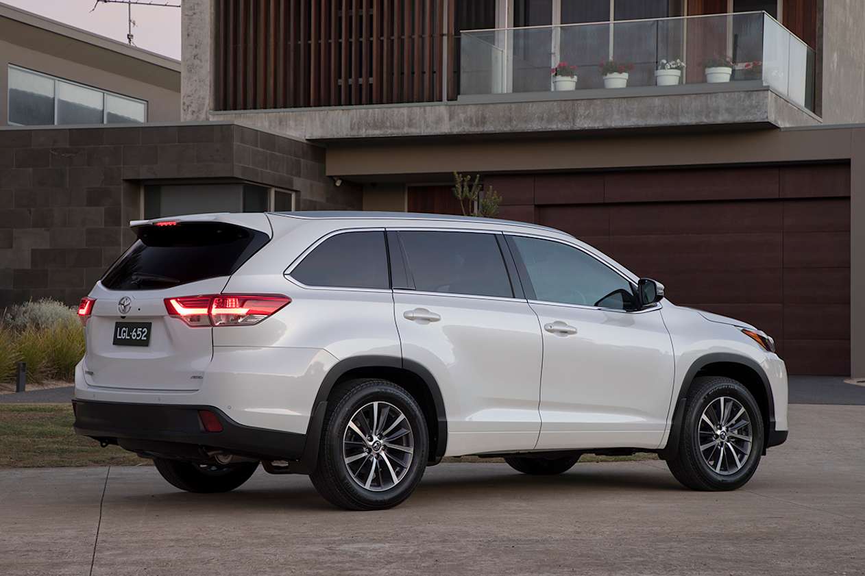 2018 Toyota Kluger. (GXL variant shown)