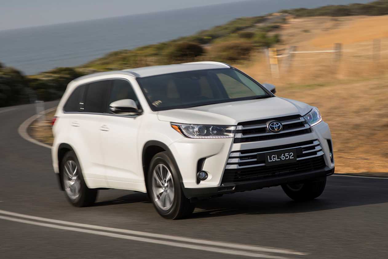2018 Toyota Kluger. (GXL variant shown)