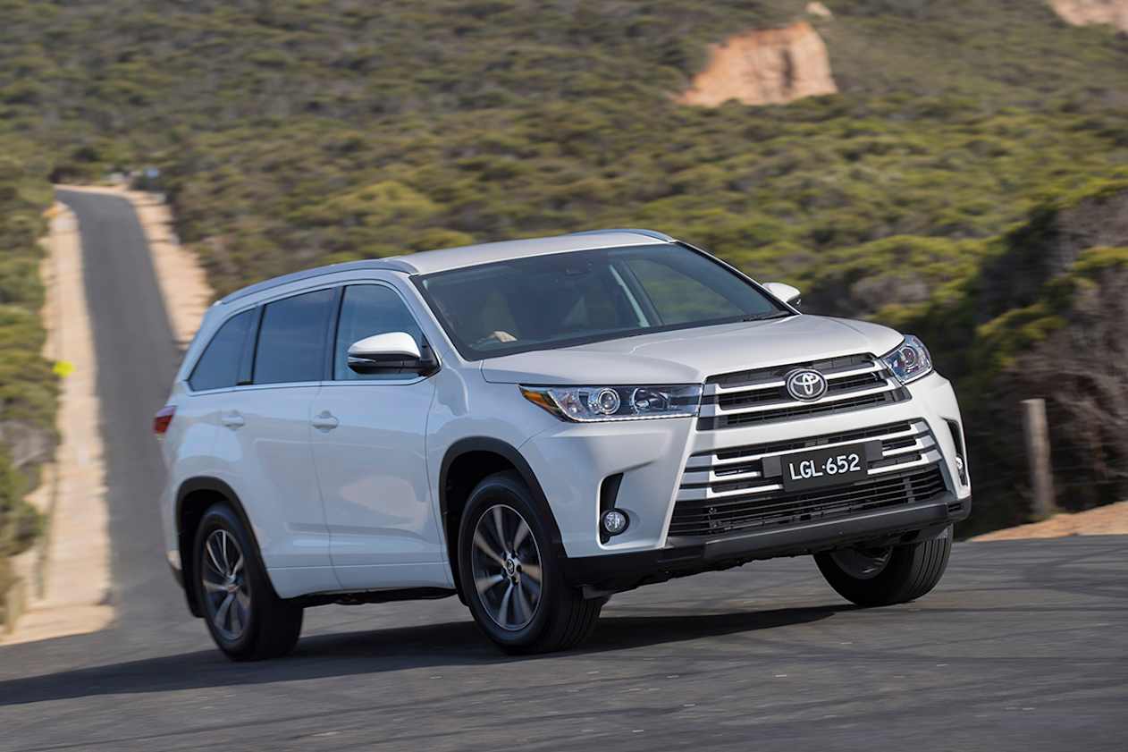 2018 Toyota Kluger. (GXL variant shown)