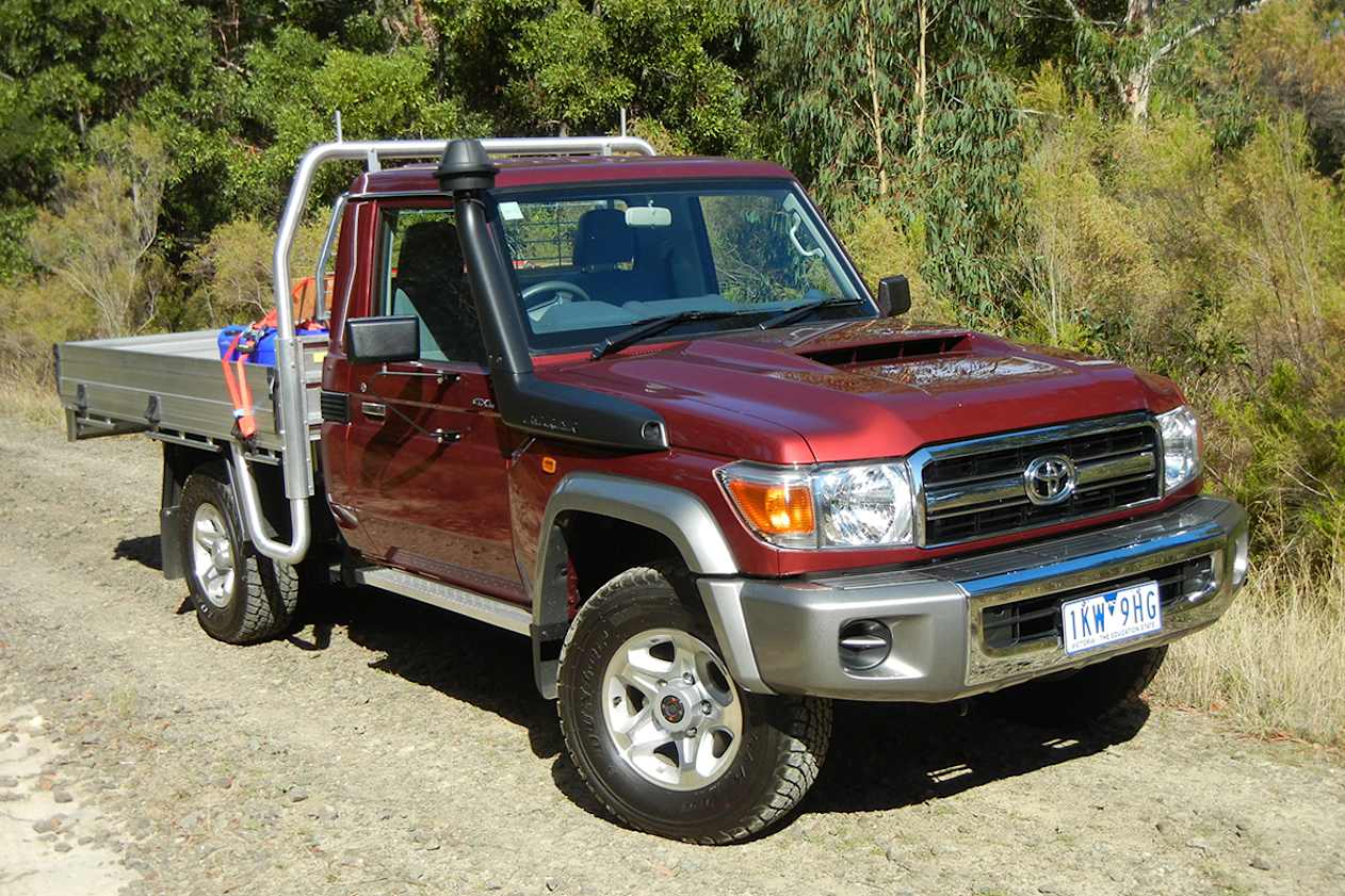 Everywhere you look the LC79 has reminders of our 4x4 past. (image: Mark Oastler)