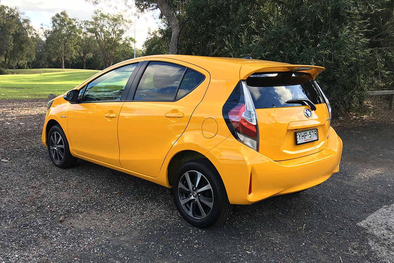 The good news is that it doesn&#039;t look quite so quirky as the full-size Prius. (Image: Andrew Chesterton)