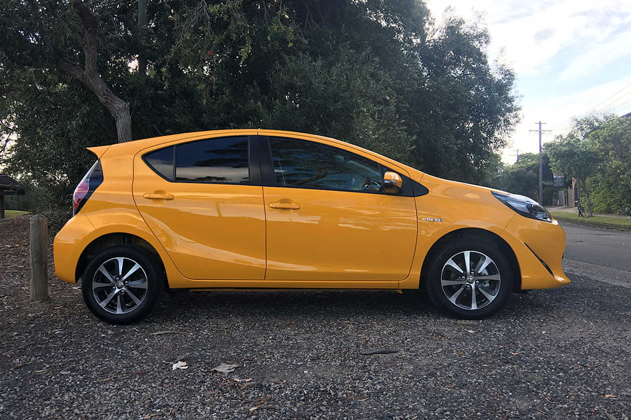 Our test vehicle was painted in a retina-burning yellow (they call it Hornet Yellow, and it&#039;s new for 2018) that looked almost nuclear. (Image: Andrew Chesterton)