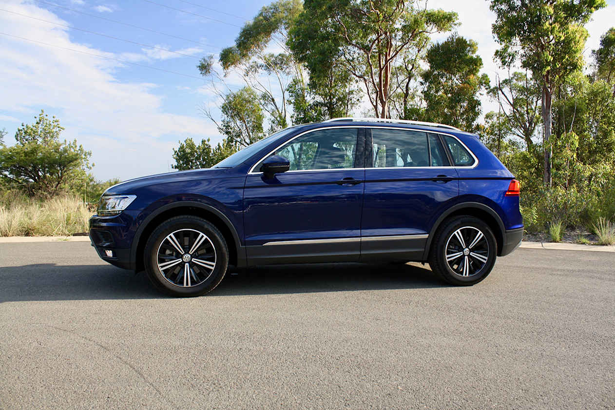 The Tiguan Adventure model tested here looks a little different to the regular, run-of-the-mill Tiguan Comfortline on which it&#039;s based.