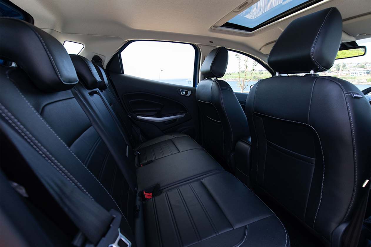 The kids could fit easily behind both me and my husband’s driving position. (image credit: Dean McCartney)